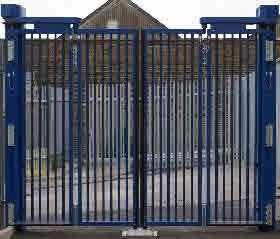 Speed folding gates